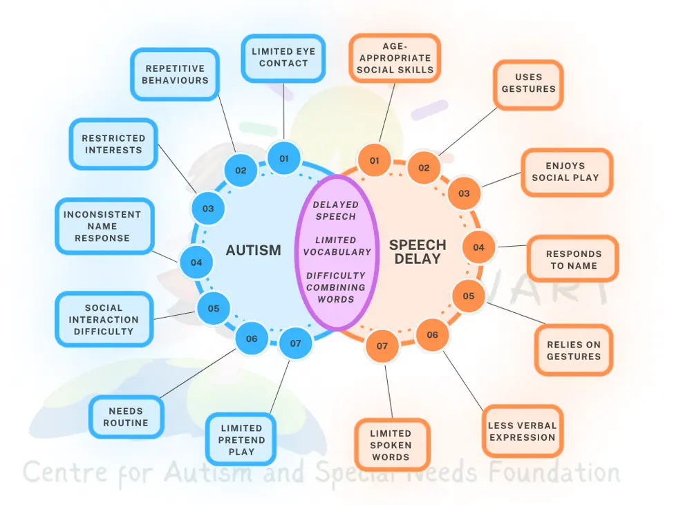 Autism vs Speech Delay